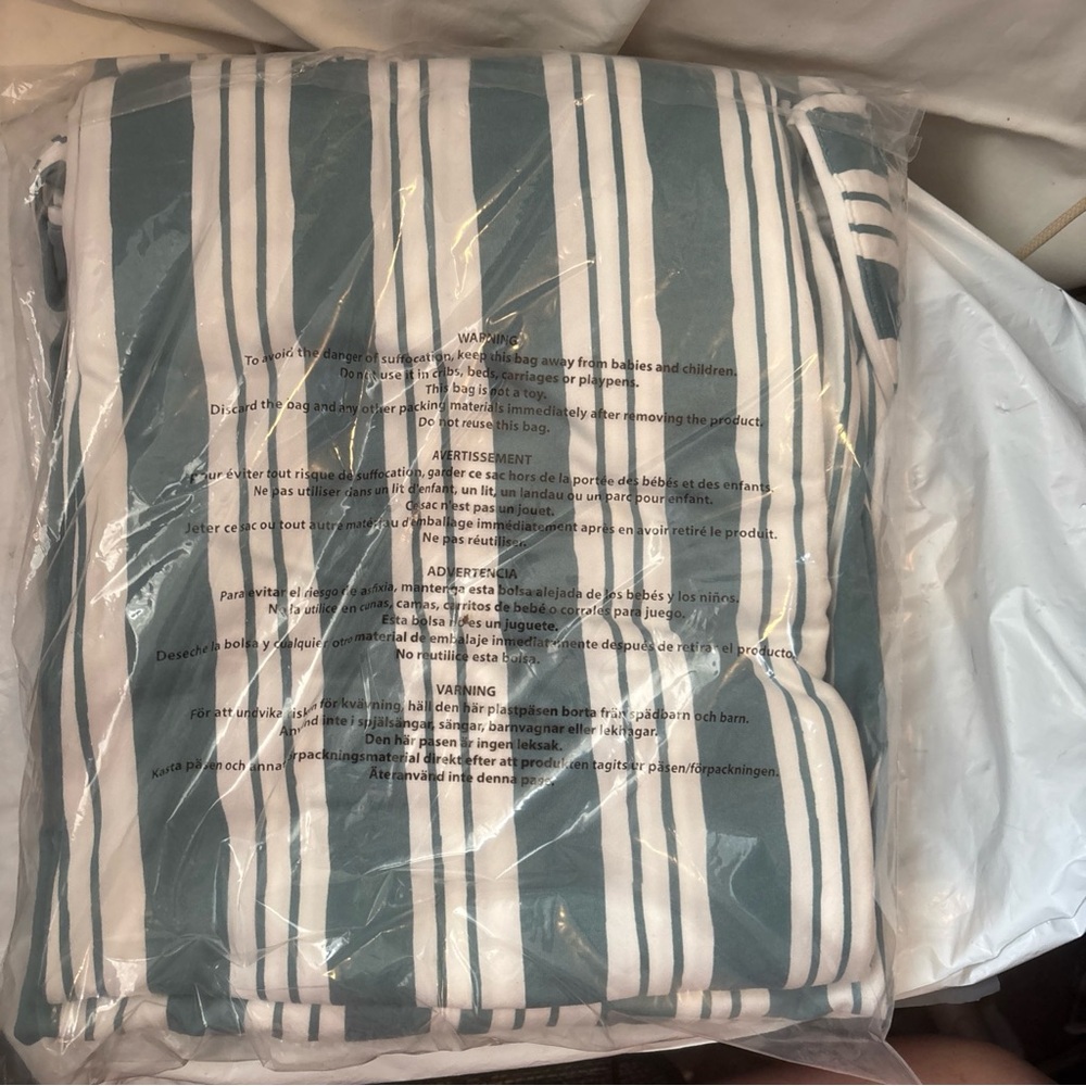 NWT Honey Dew Quiet Night long sleeve and pant pajamas. Green and cream. - Picture 3 of 3